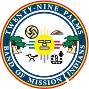 Twenty-Nine Palms Band of Mission Indians logo