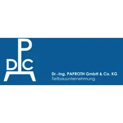 DR.ING.PAPROTH GMBH&CO. KG TIEFBAUUNTERNEHMUNG logo