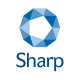 Sharp Packaging BE logo
