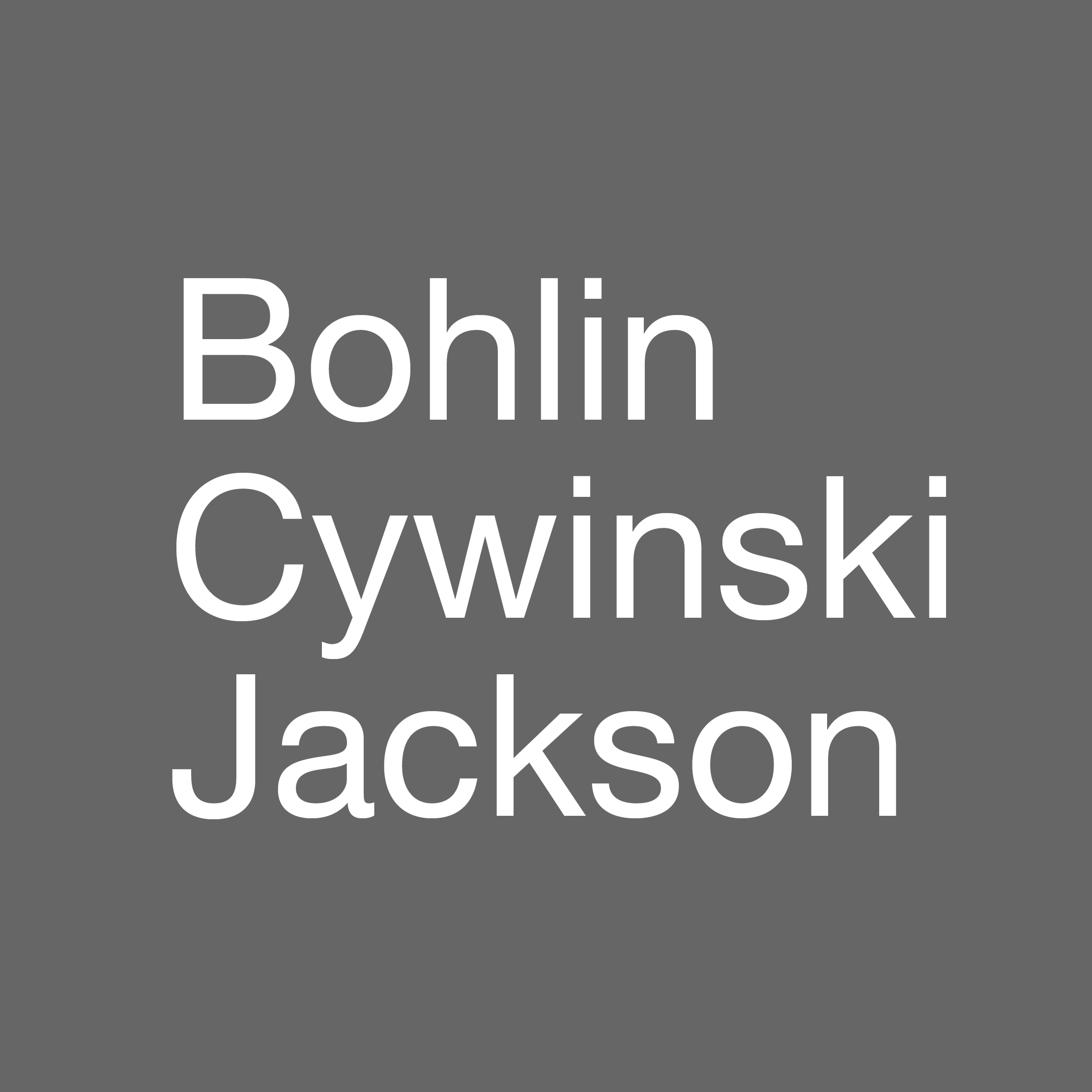 BOHLIN CYWINSKI JACKSON logo