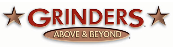 GRINDERS ABOVE & BEYOND logo