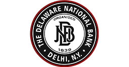 The Delaware National Bank of Delhi logo