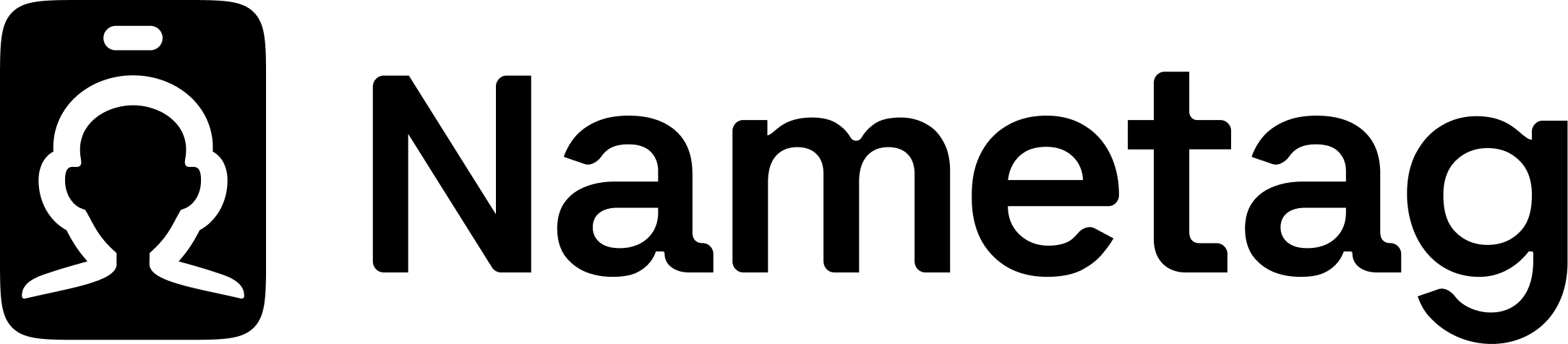 Nametag logo