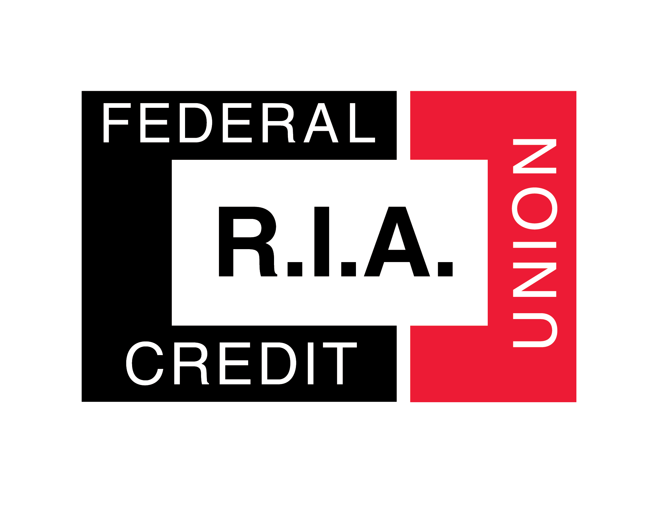 R I A FEDERAL CREDIT UNION logo