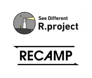 株式会社R.project/株式会社Recamp logo