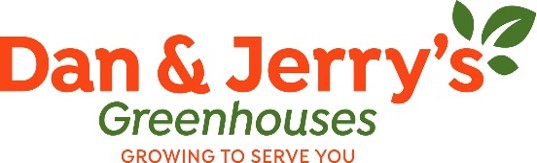 DAN & JERRYS GREENHOUSES) logo