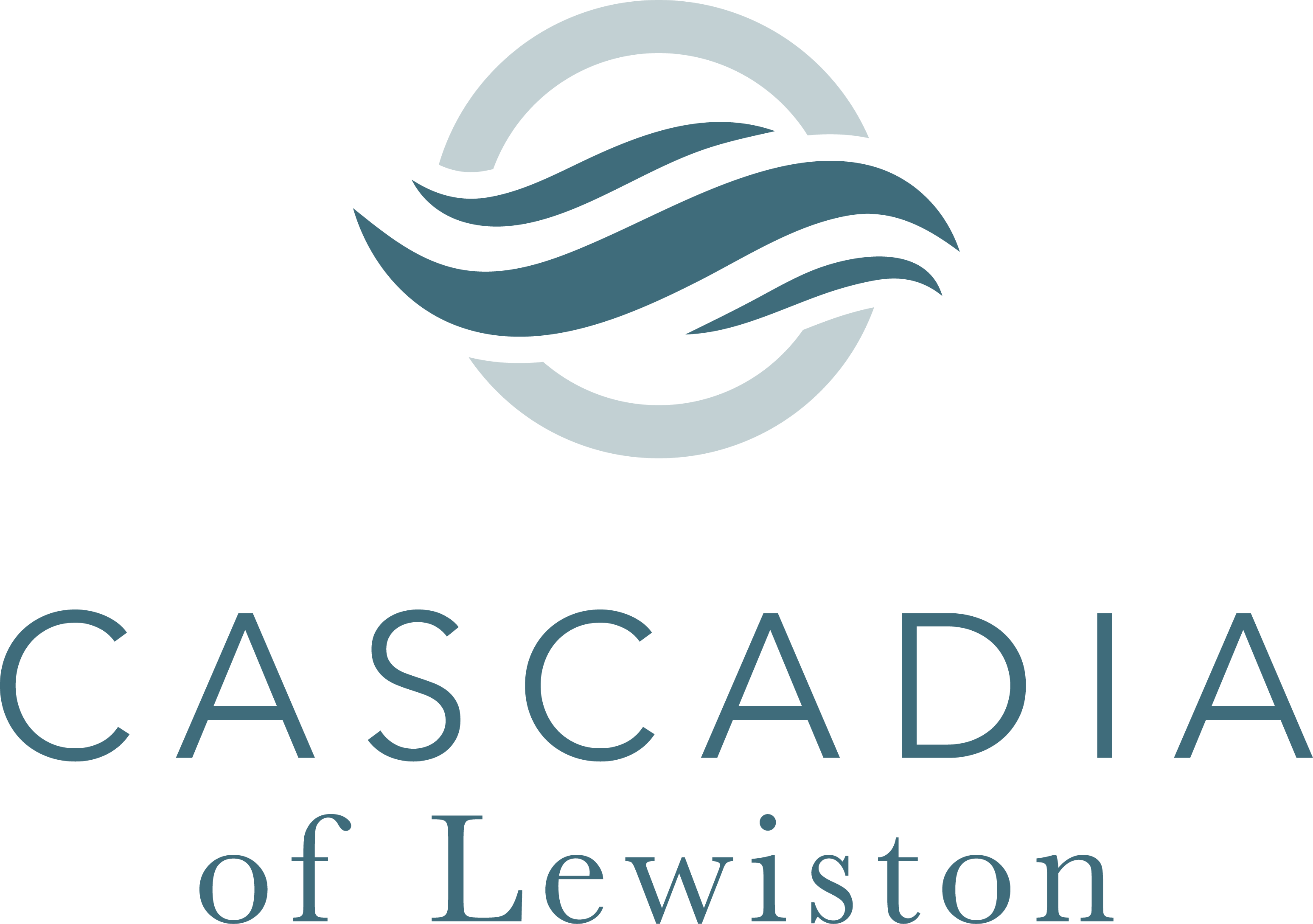Lewiston North of Cascadia logo