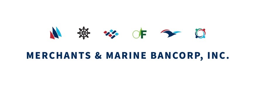 MERCHANTS & MARINE BANK logo