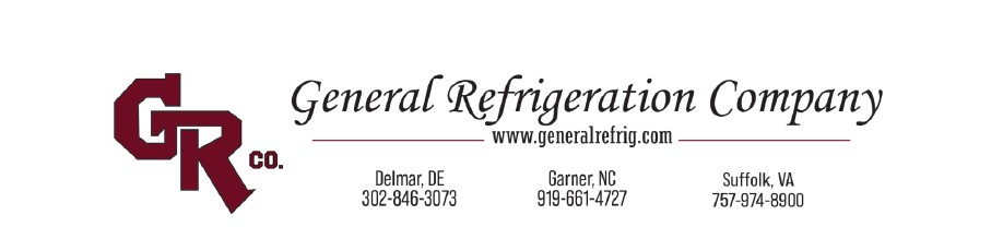 GENERAL REFRIGERATION COMPANY logo