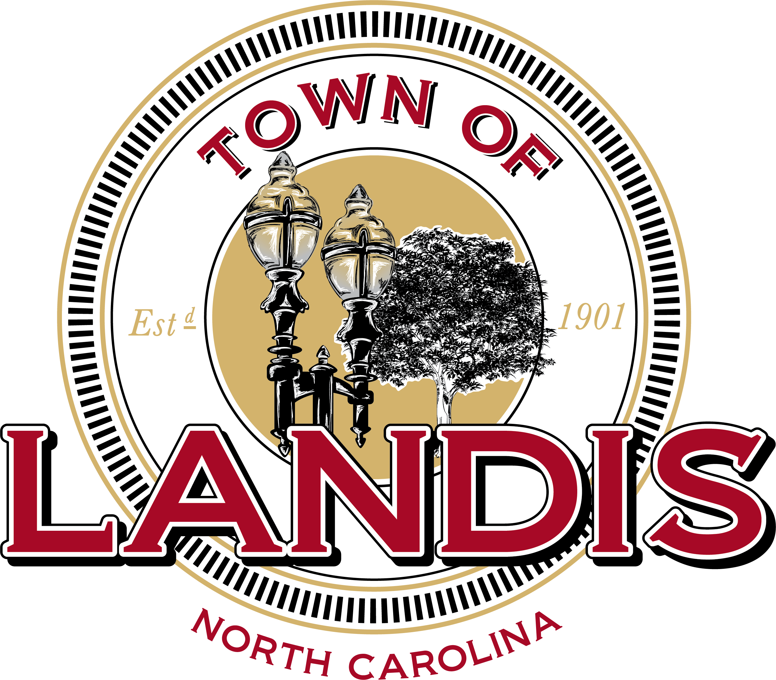 Town of Landis logo