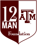Texas A&M University 12th Man Foundation logo
