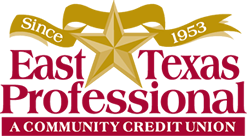 EAST TEXAS PROFESSIONAL CREDIT UNION logo