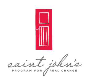SAINT JOHNS PROGRAM FOR REAL CHANGE logo