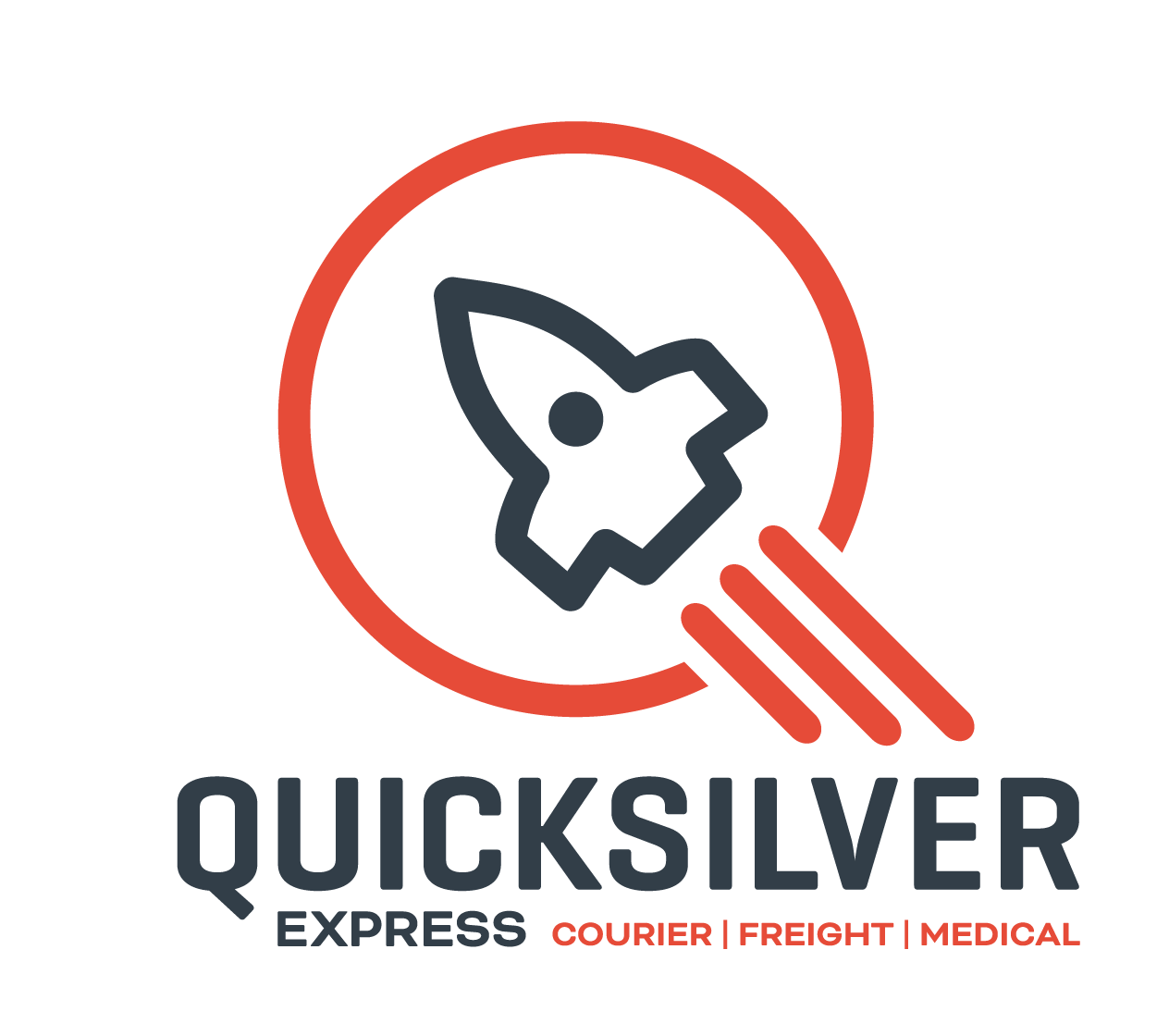 Quicksilver Express Courier, Inc. logo