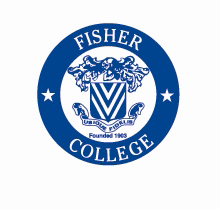 FISHER COLLEGE logo
