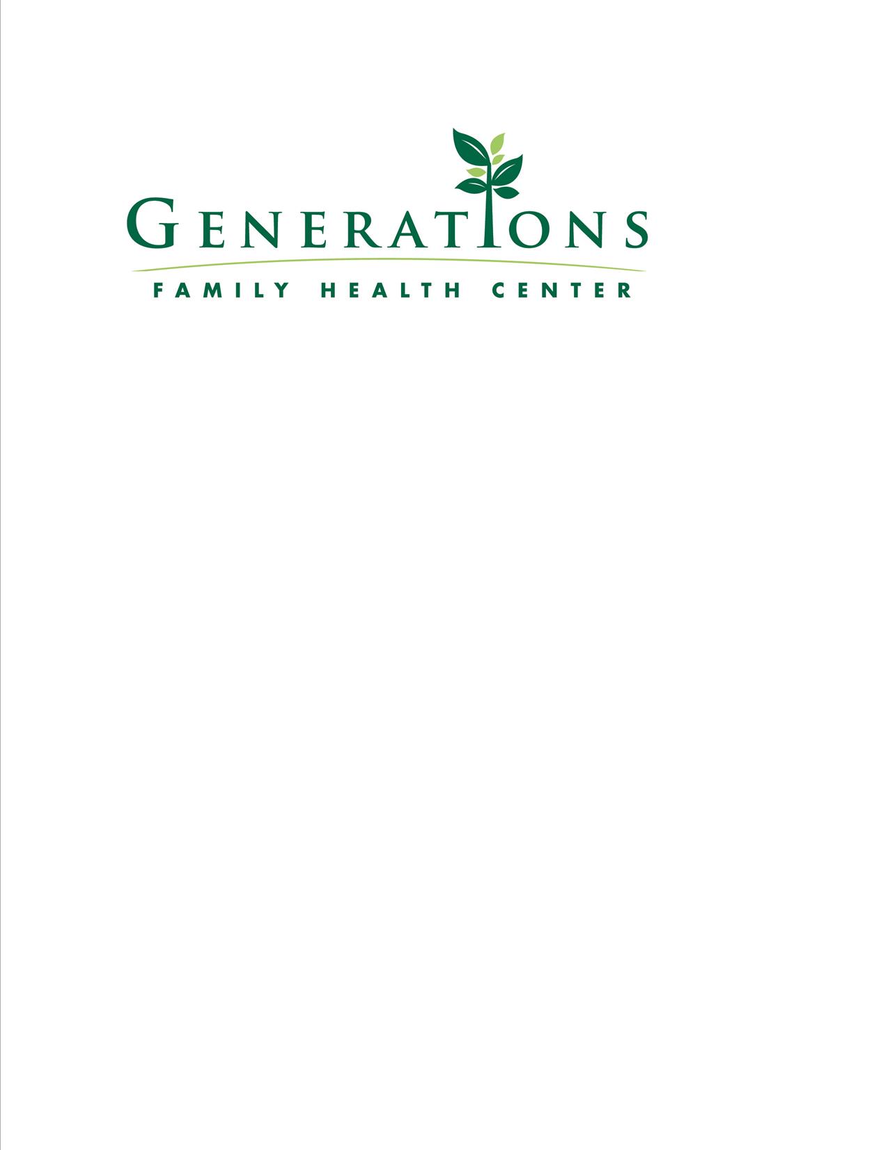 GENERATIONS FAMILY HEALTH CENTER INC logo